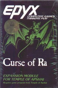 Curse of Ra Commodore 64  box art